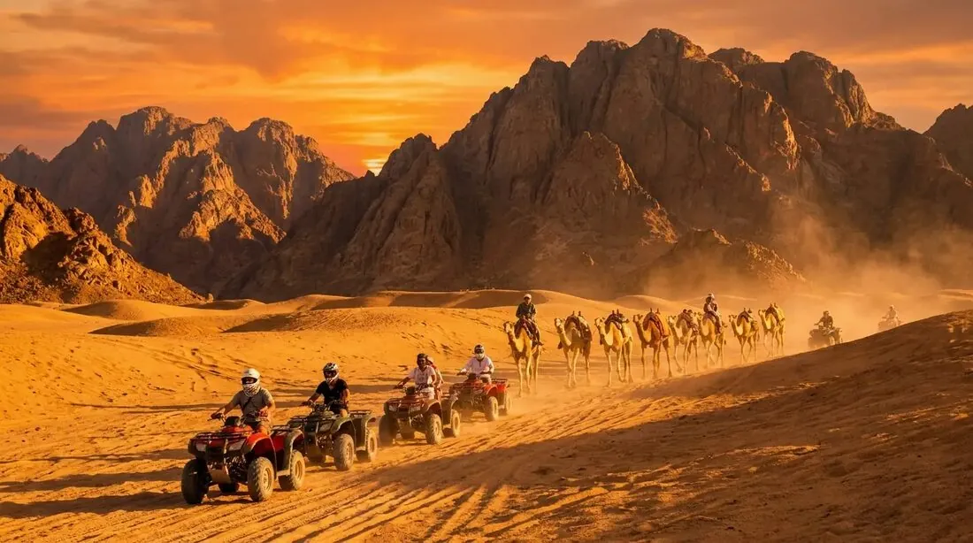 Desert safari near Sharm