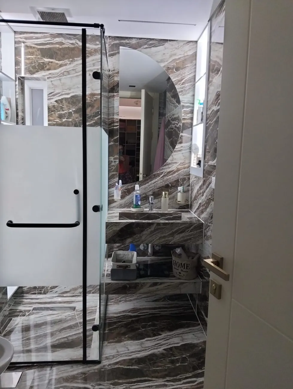 Marble bathroom
